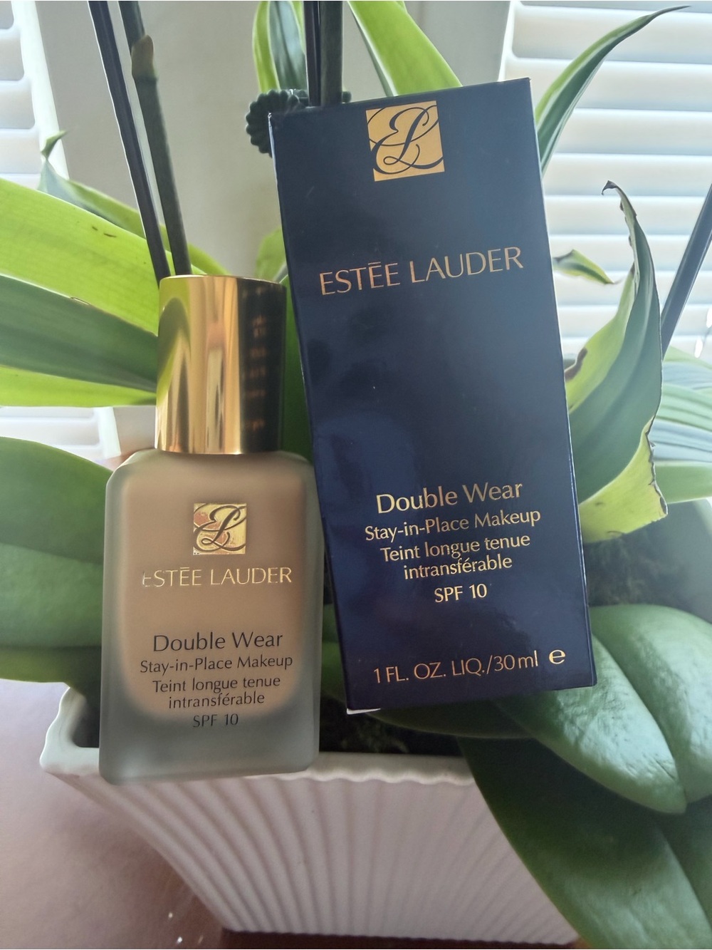 Estee Lauder Double Wear1 W2Stay-in-Place Makeup - Warm Beige (SPF 10) 1, fl oz